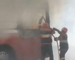Fire Breaks Out In Metro Bus Near Rawalpindis Sixth Road