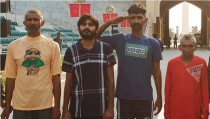 Four Pakistanis Released From Indian Jail Return Home Via Wagah Border