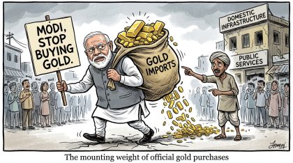 Modi Asks Indians To Stop Buying Gold As Markets Shed Four Trillion Rupees