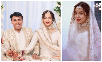 Nimrah Khan Reveals Her Pilot Husband In Stunning Wedding Photos