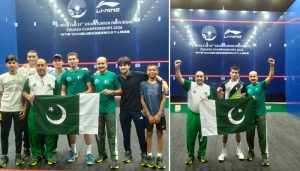 Noman Khan Defeats Indian Opponent To Clinch Asian Junior U 17 Squash Title