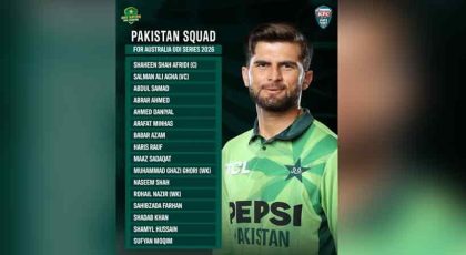 Pakistan Announce Squad For Australia Odi Series