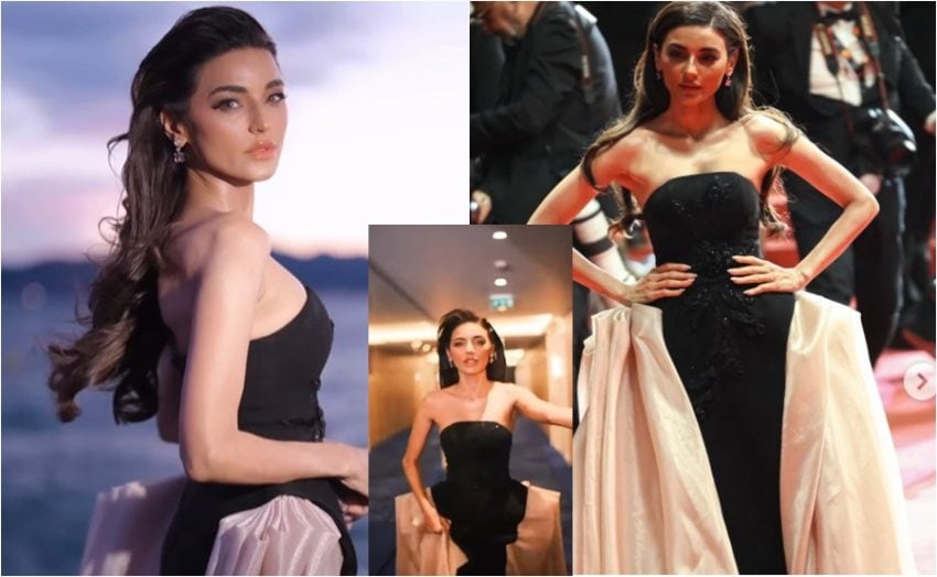 Pakistani Star Sadia Khan Turns Heads At Cannes With Show Stopping Fashion Look