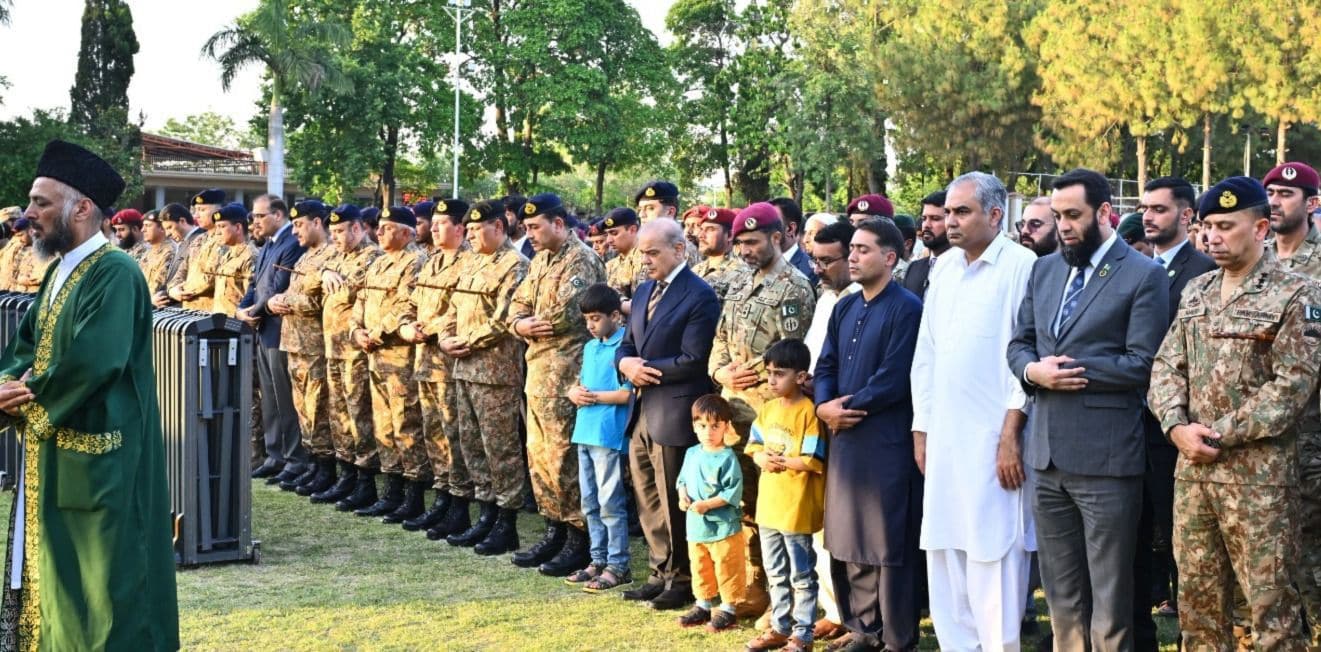 PM Shehbaz, CDF Munir attend funeral of martyred Lt Col Khalid Hussain