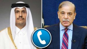 Pm Shehbaz Qatari Premier Discuss Regional Peace Efforts In Phone Call