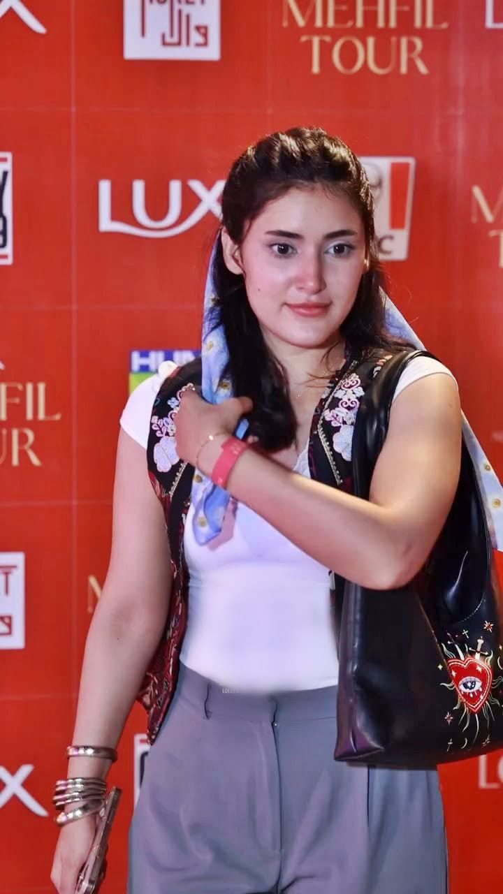 Sahar Hashmi Turns Heads With Bold Mehfil Tour Look 