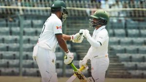 Shantos Century Powers Bangladesh To Strong Start Against Pakistan In First Test