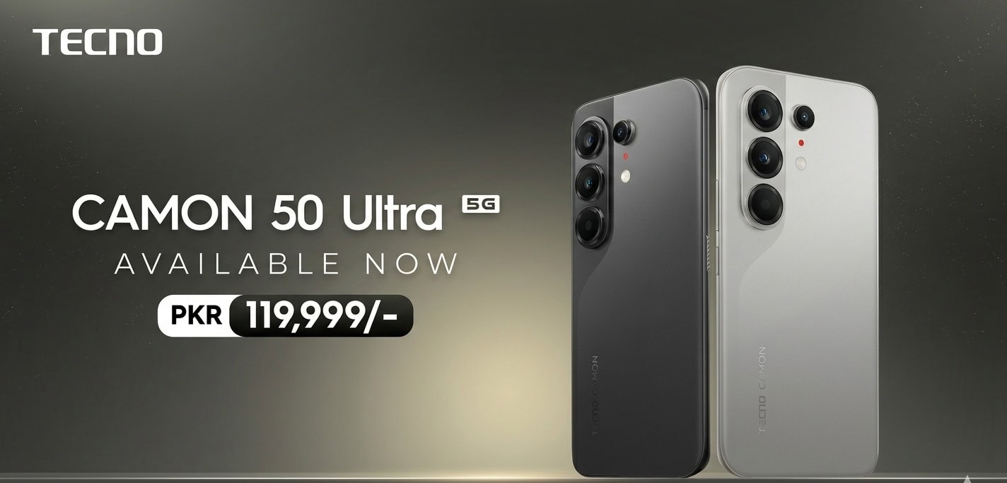 TECNO CAMON 50 Ultra 5G launched in Pakistan with Advanced 5G Chipset, 50MP Sony Camera