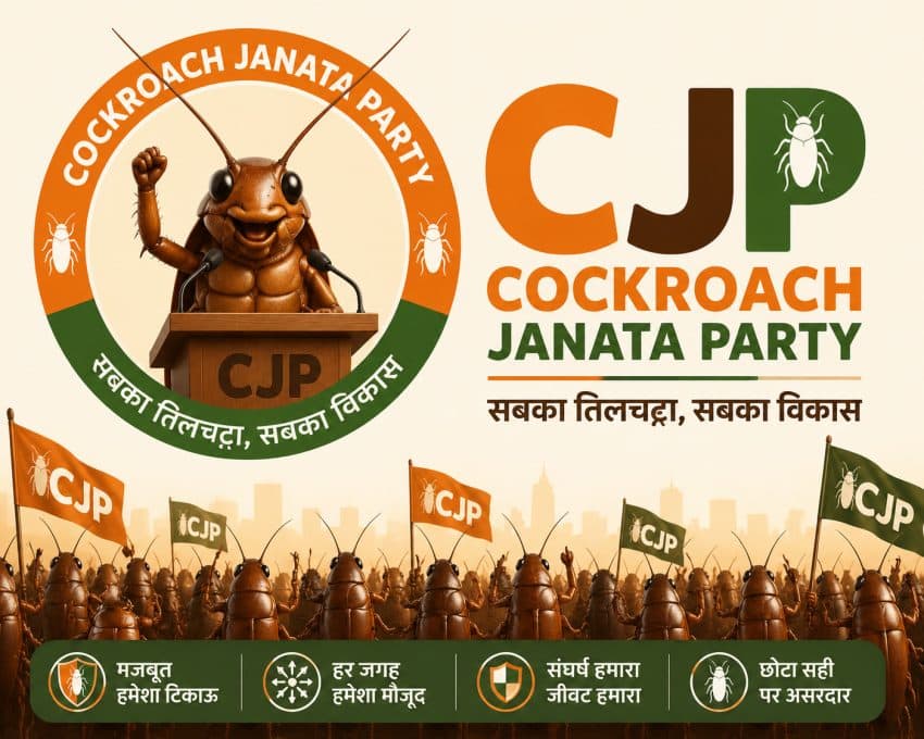 What Is The Cockroach Janata Party And Why Is Indias Government So Afraid Of It