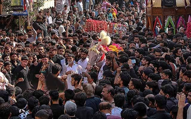 8th Muharram Zuljanah Procession Begins From Lahores Mori Gate