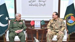 Field Marshal Asim Munir Bahrain Guard Chief Discuss Defence Ties