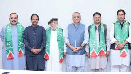 Gb Election Independents Join Ipp After Meeting Aleem Khan