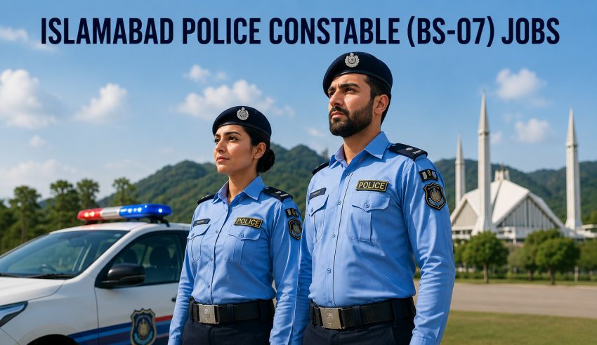 Islamabad Police Announces 1668 Constable Vacancies Across Pakistan
