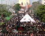 Karachis 9th Muharram Procession Underway From Nishtar Park Amid Heightened Security