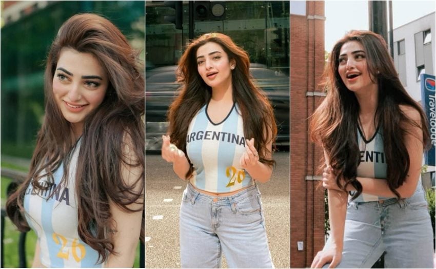 Nawal Saeed Celebrates Argentinas Fifa World Cup Journey In Ultimate Glam Fashion