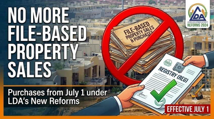 No More File Based Property Sales Purchases From July 1 Under Ldas New Reforms