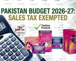 No More Sales Tax On Pads Tampons And Condoms After Budget 2026 27