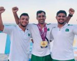 Pakistan Clinches Gold Silver At U 17 Asian Beach Wrestling Championship