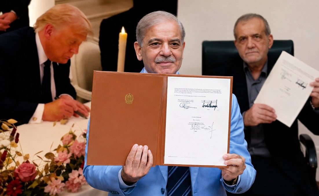 Pakistan takes Center Stage in Historic US-Iran Peace agreement as PM Shehbaz signs MoU