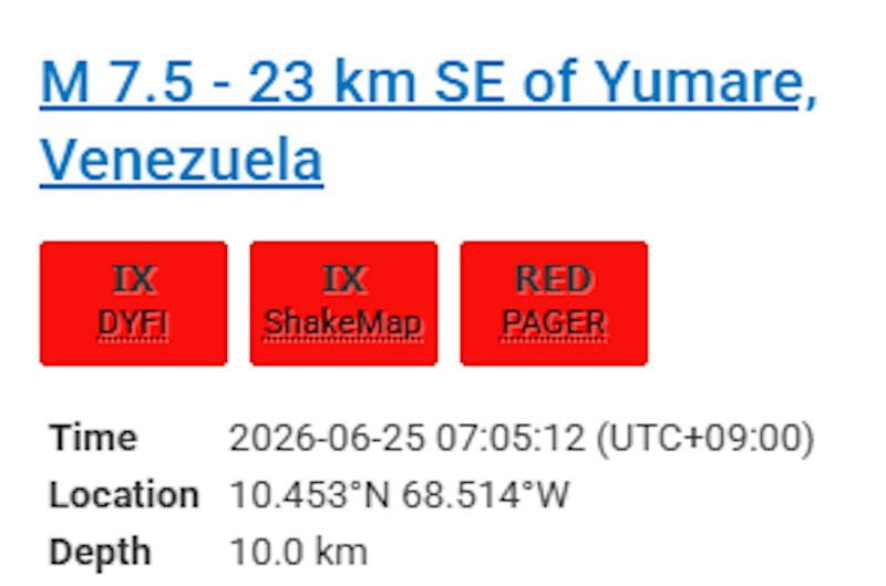 Powerful Earthquakes Rock Venezuela Heavy Casualties Feared 