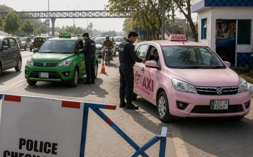 Punjab E Taxi Cars Used For Personal Use Face Confiscation Amid Crackdown