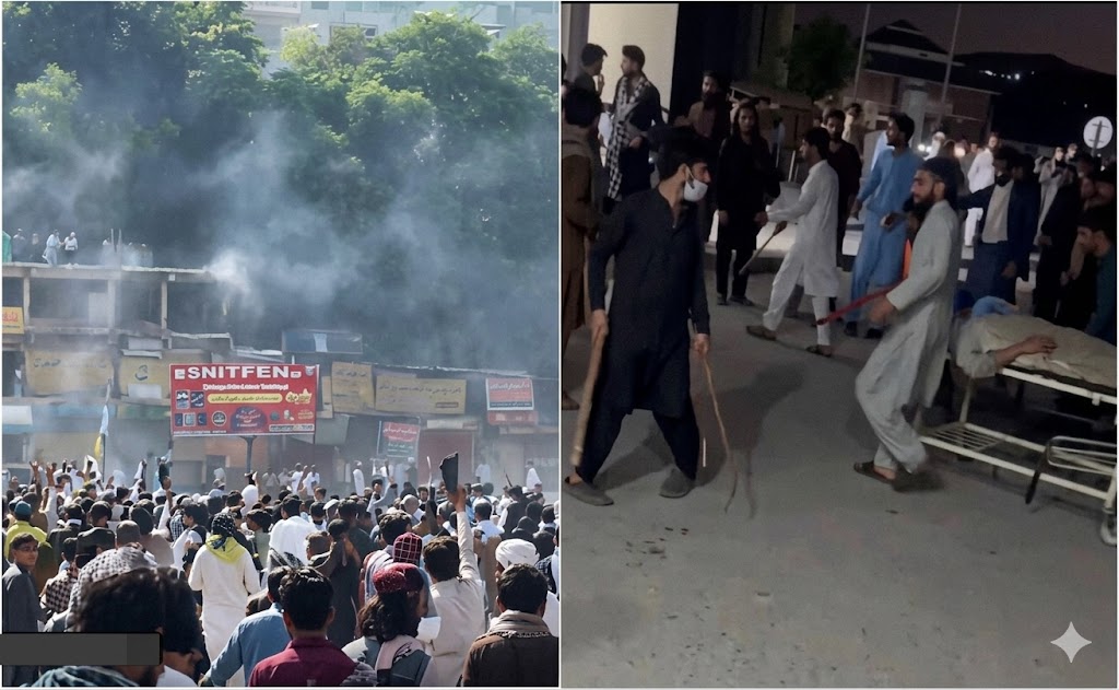 Clash between Rawalkot Azad Jammu and Kashmir Police and …..
