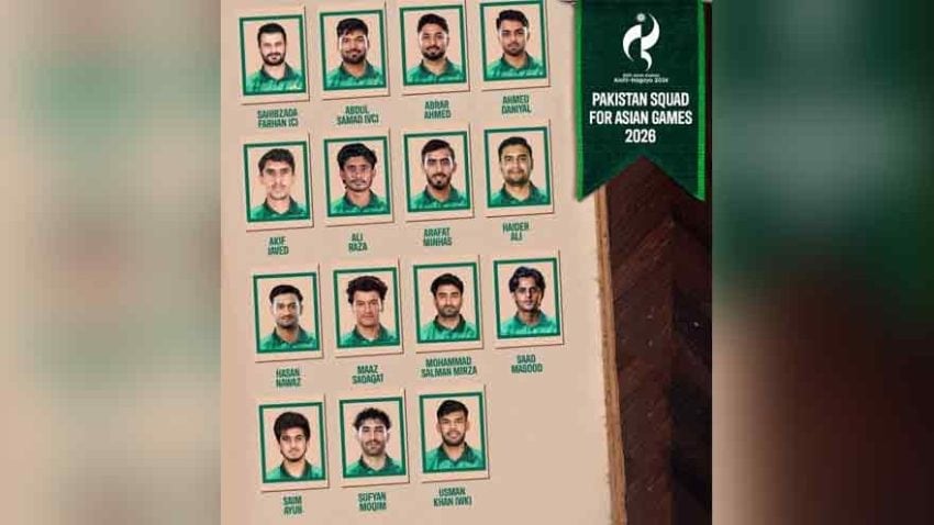 Sahibzada Farhan Named Captain As Pakistan Squad For Asian Games Announced