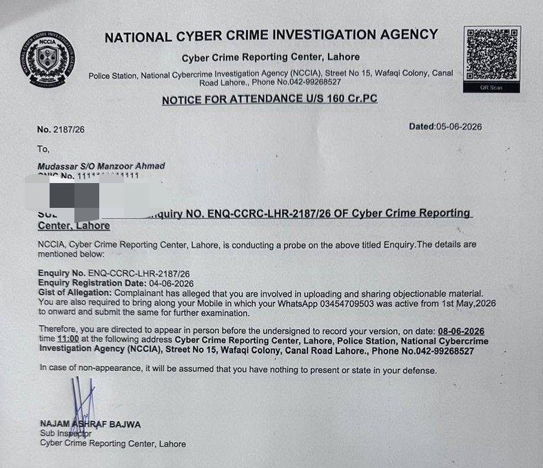 Salman Mehdi Video Leak Pti Mpa Approaches Nccia Over Leaked Mms Scandal 