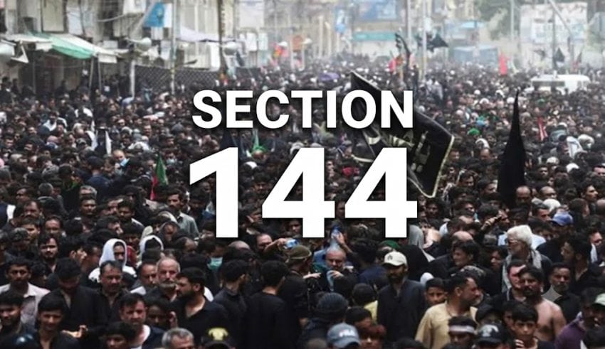 Section 144 Comes Into Force Across Punjab From 1st To 10th Muharram