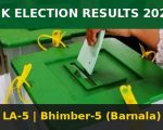 Ajk Election Results 2026 La 5 Bhimber 5 Barnala Waqar Noor Vs Pervaiz Ashraf