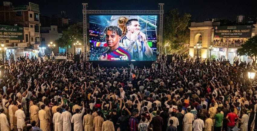 Big Screens Set Up In Lahore Islamabad Gujranwala For Fifa World Cup 2026 Final