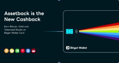 Bitget Wallet Card Turns Cashback Into Bitcoin Gold And Tokenised Stocks