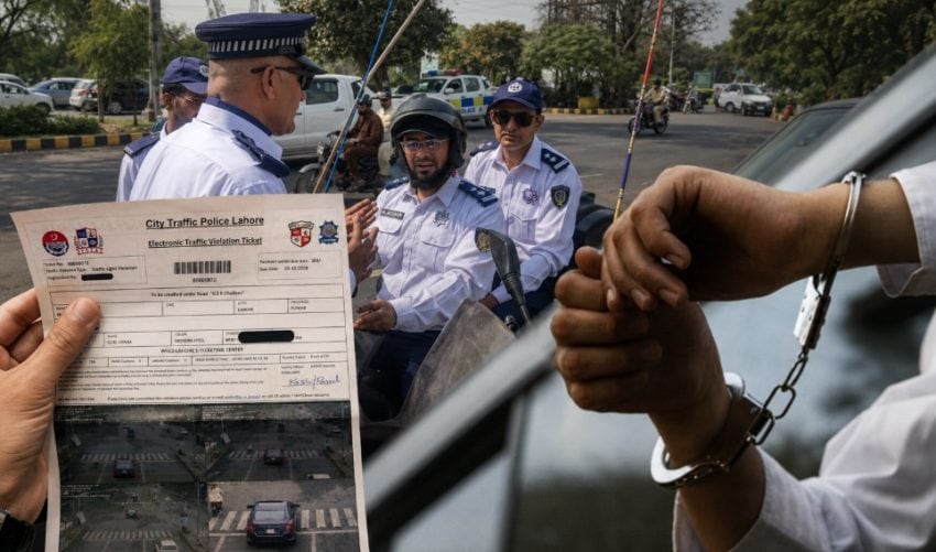E Challan Defaulters Face Arrest As Lahore Traffic Police Launch Crackdown