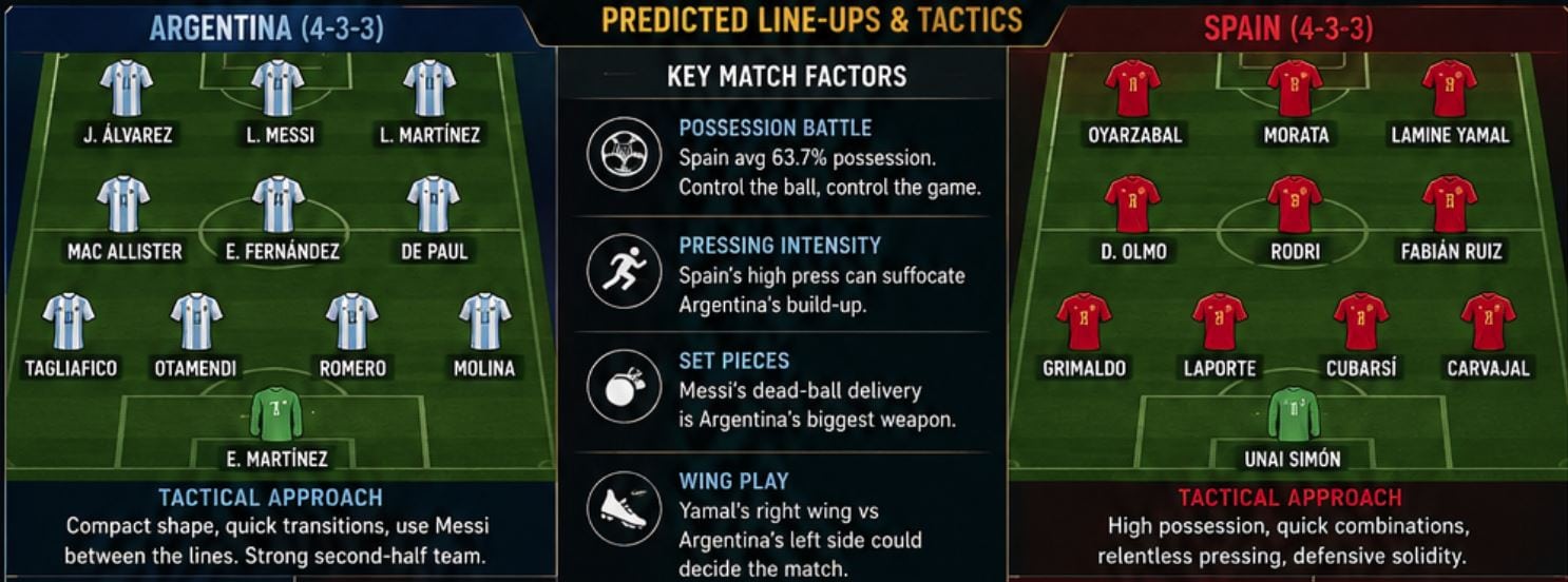 Fifa World Cup 2026 Final Prediction Why Spain Could Beat Argentina And Crush Messis Dream