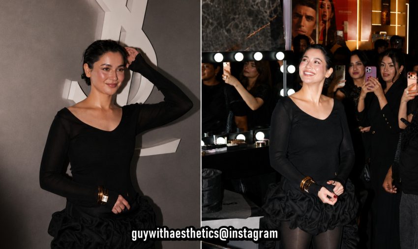 Hania Aamir Makes Bold Style Statement In Chic All Black Ensemble At Lahore Event