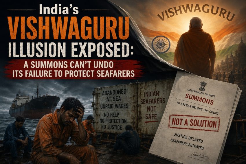 Indias Vishwaguru Illusion Exposed A Summons Cant Undo Its Failure To Protect Seafarers