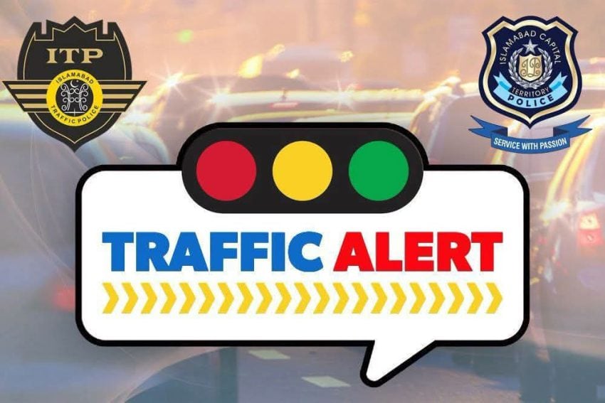 Islamabad Traffic Update Major Routes Closed For Vip Movement Today