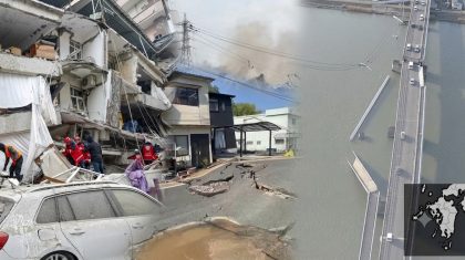 Japan Earthquake Strong Quake Leaves Dozens Injured As Rescue Underway
