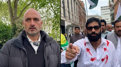 London Based Pakistani Journalist Murtaza Ali Shah Assaulted During Kashmir Rally