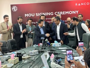 Mg Jw Automobile Pakistan Signs Mou With Rancon To Export 5000 Vehicles To Bangladesh By 2029
