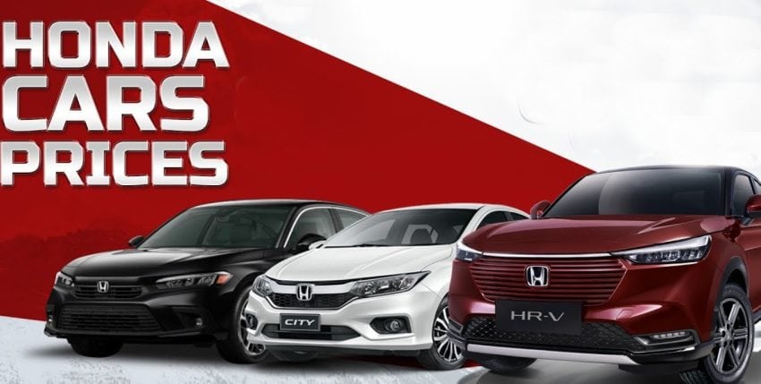 New Honda Car Prices In Pakistan After Tax Revision