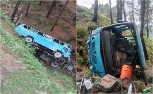 Over 15 Injured As Punjab University Bus Plunges Into Ravine Near Balakot