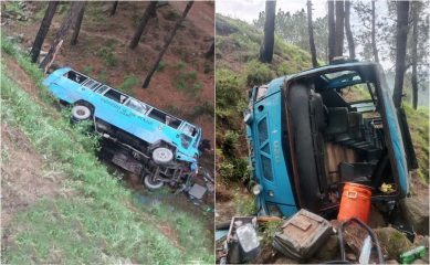 Over 15 Injured As Punjab University Bus Plunges Into Ravine Near Balakot
