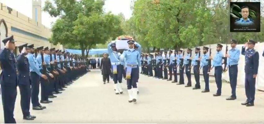 Paf Group Captain Laid To Rest With Full Military Honours