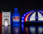 Pakistan Lights Up Key Monuments In American Flag Colours To Mark Us 250th Independence
