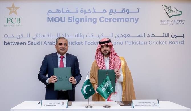 Pakistan Partners With Saudi Arabia To Build International Cricket Stadium In Jeddah