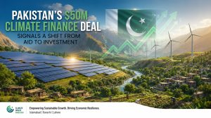 Pakistans 50m Climate Finance Deal Signals A Shift From Aid To Investment