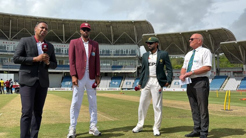 Pakvwi West Indies Bat First After Winning Toss In Maiden Test Against Pakistan