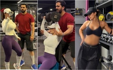 Rajab Butt Sweats It Out With Sadia Baloch In Bold Gym Session