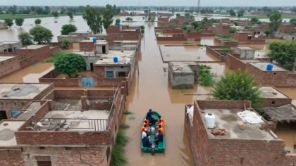 Ravi River Flooding Intensifies Hundreds Trapped In Ferozewala
